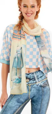IPNG: Vitamin Sea Illusion Scarf (Ships Immed, 1 Left!)