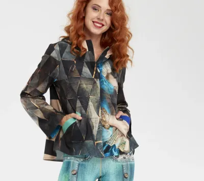 IPNG: Who Is The Woman Behind This Flared Illusion Coat