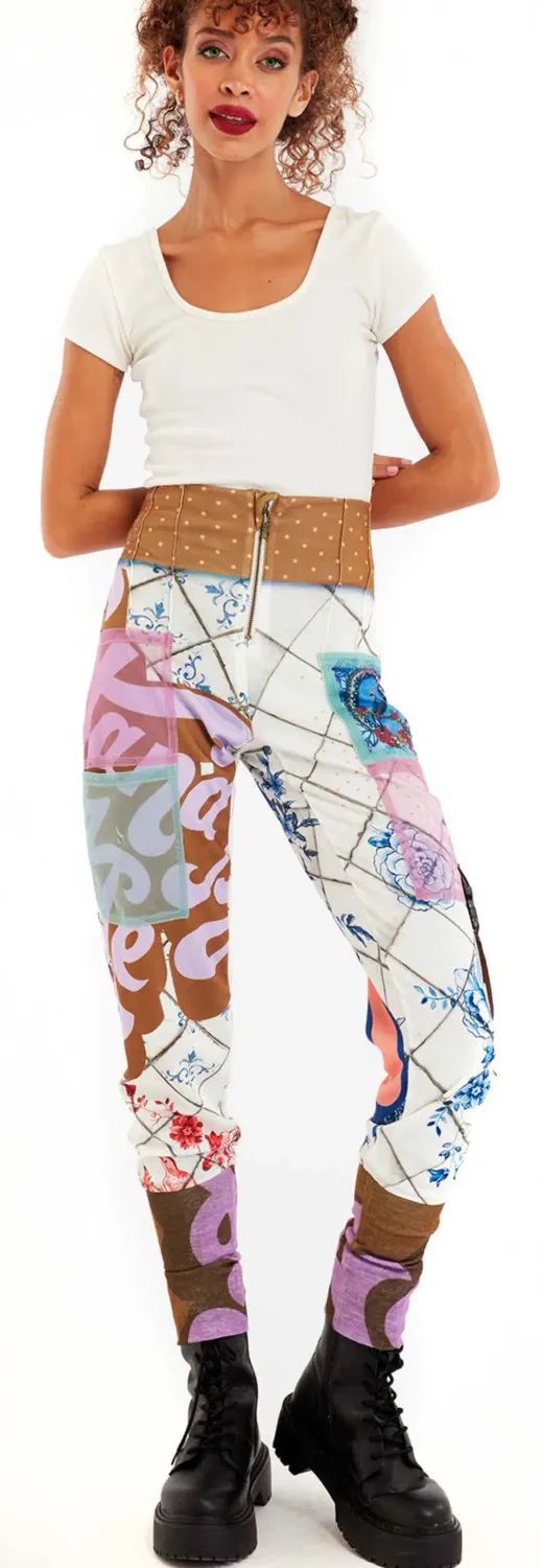 IPNG: Ocean Washed Tiled Illusion Joggers