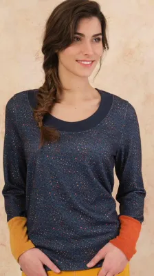 Paul Brial: Fancy Footprint Multi Cuffs Softy Sweater