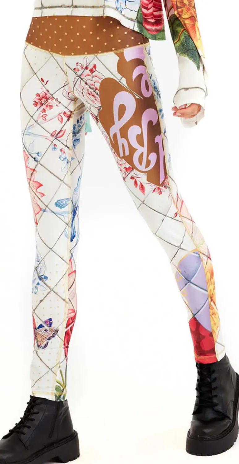 IPNG: Ocean Washed Tiled Illusion Leggings