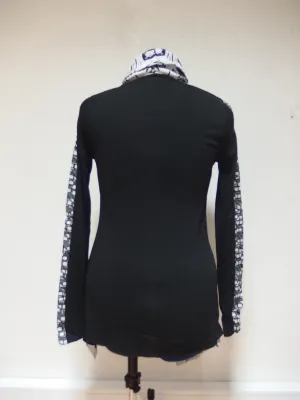 Maloka: Jacquard Janou Asymmetrical Tunic (2 Left in Black!)