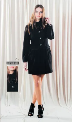 Maloka: Park Avenue Wool Pea Coat (Almost Gone!)