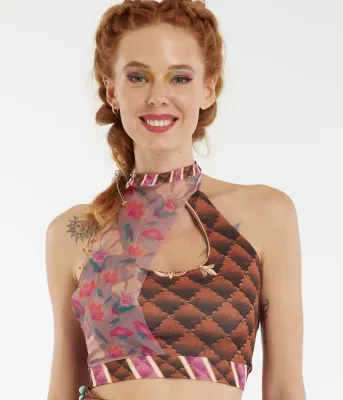 IPNG: Resort Stories Lotus Petal Bikini Top