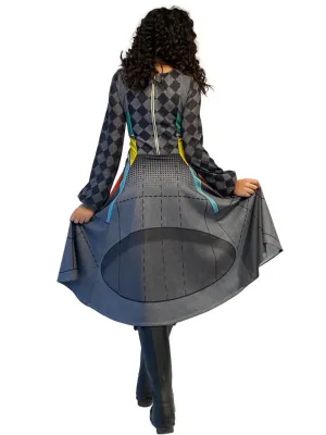 IPNG: Art Is My Body In Rhythm Flared Illusion Midi Dress