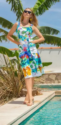 Simply Art Dolcezza: Wild Virginia Pocket Midi Dress