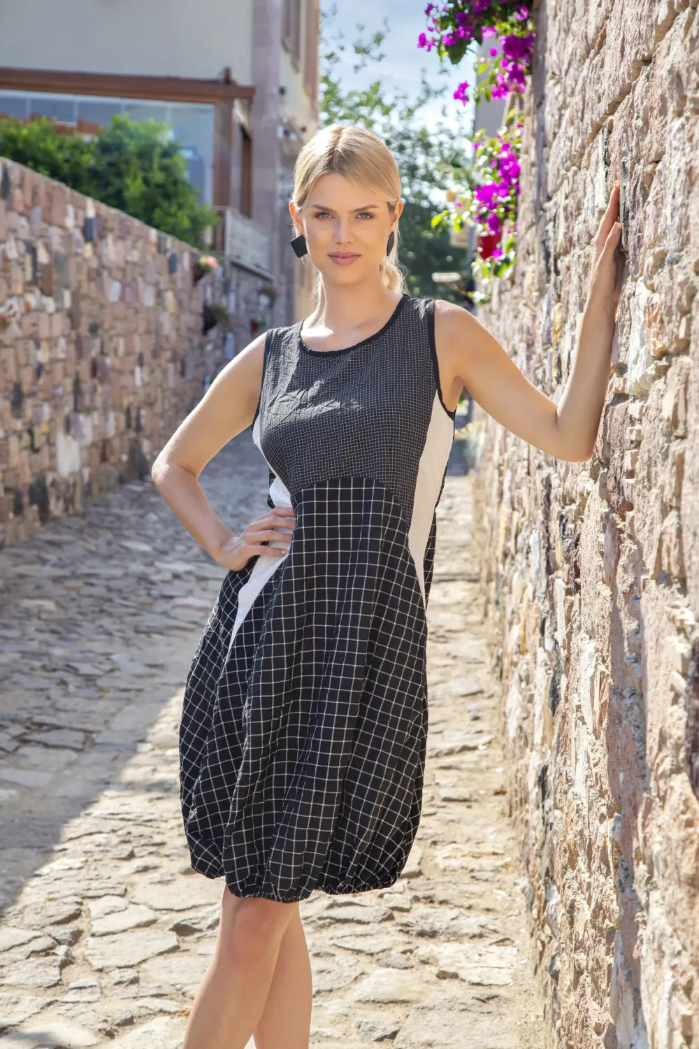 EverSassy By Dolcezza: Checkmate Ultimate Flare Dress