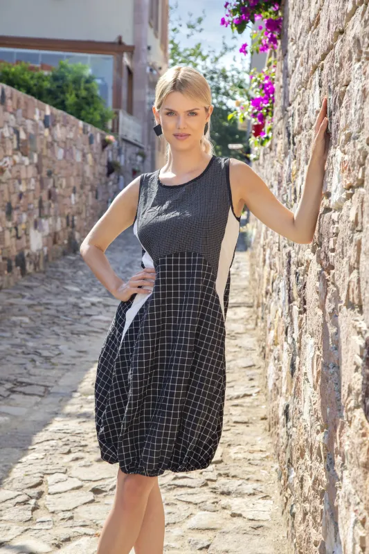 EverSassy By Dolcezza: Checkmate Ultimate Flare Dress