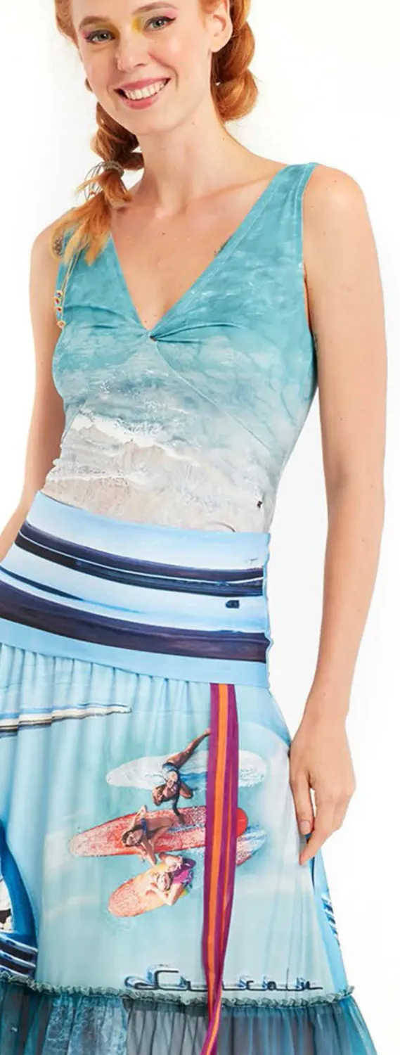 IPNG: Plunge Into Vitamin Sea Illusion Tank Top