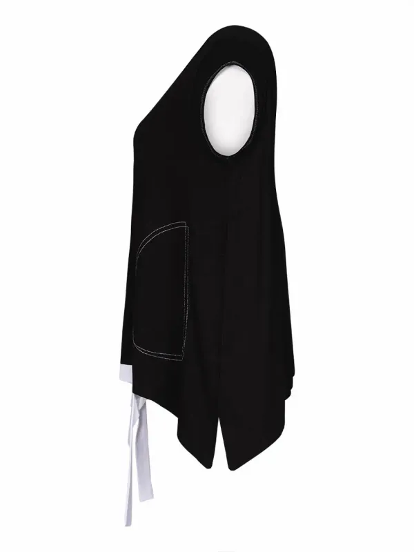 EverSassy By Dolcezza: Forever Comfi Uneven Pocket Tunic
