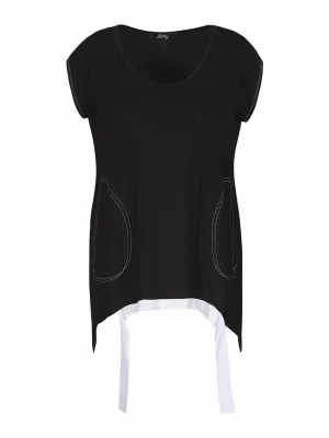 EverSassy By Dolcezza: Forever Comfi Uneven Pocket Tunic