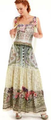 IPNG: Feelin Bloomy Knit Illusion Convertible Maxi Dress/Skirt (Some Ship Immed!)