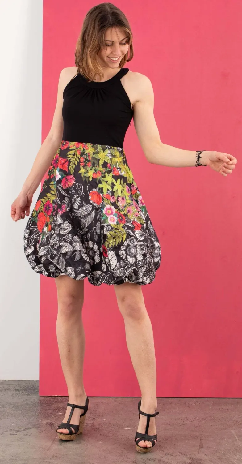 Anatopik: Light To Dark Magical Blooms Bubble Dress SOLD OUT