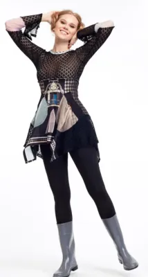 IPNG: A Cup Of Story Versailles Palace Illusion Flared Tunic
