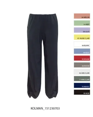 Maloka: Rose Petal Ruched Pant