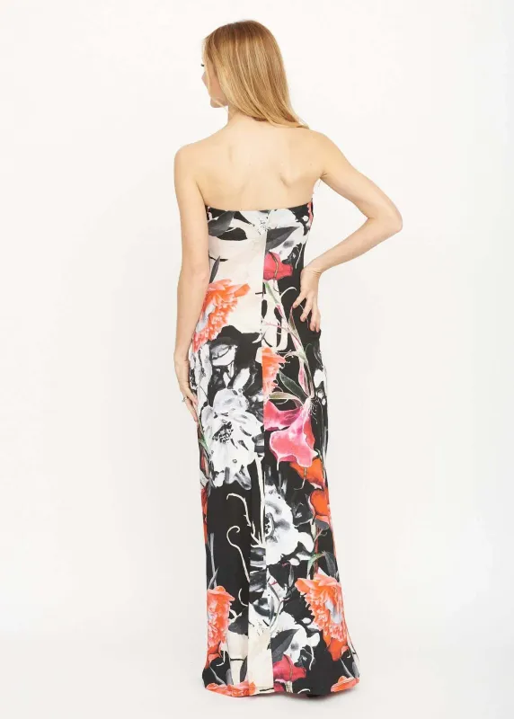 Eroke Italy: Bouquet Bodice Maxi Dress