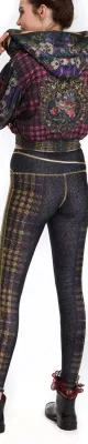 IPNG: Back To Black Tartan Legging
