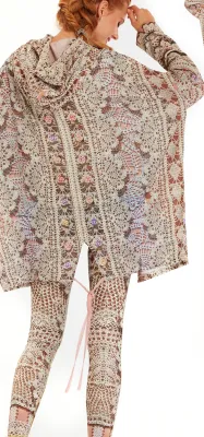 IPNG: Feelin Bloomy Knit Illusion Casual Cardigan