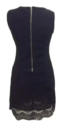L33 Paris: Shades Of Midnight Petals Dress (1 Left!)