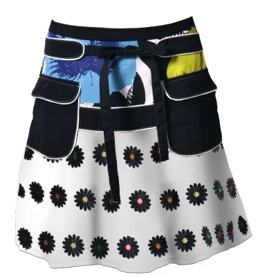 Savage Culture: Fireworks Of Daisies Skirt Uma