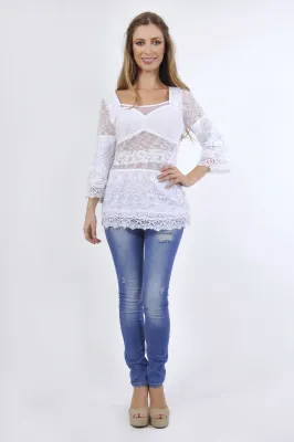 Savage Culture: Enchanting Pearl Tunic Edwina A