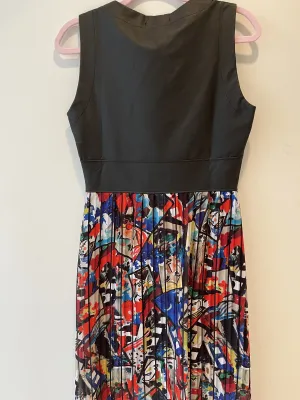 Maloka: The Many Faces Of Picasso Abstract Art Midi Dress