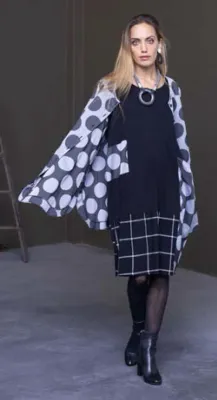 G!oze: Polka Party Patched Dress