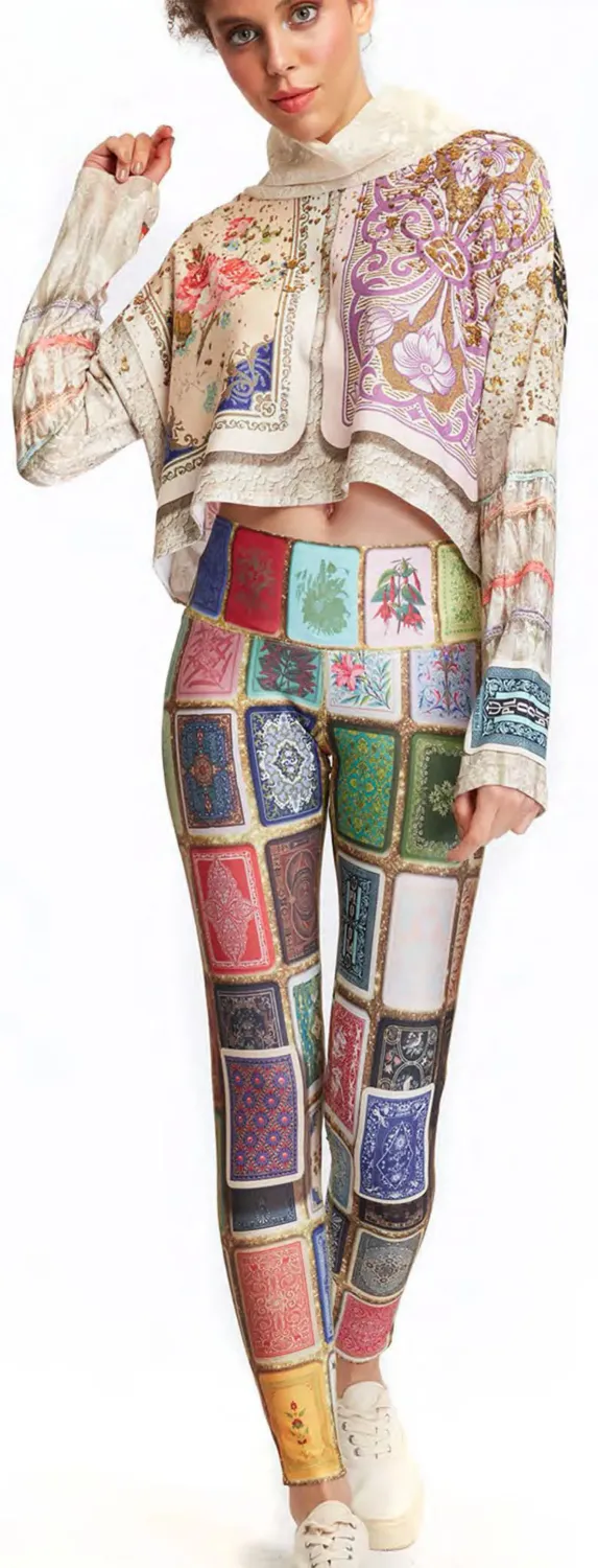 IPNG: Fortune In Flowerland Illusion Comfort Leggings