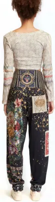 IPNG: Fortune In Flowerland Illusion Genie Pants