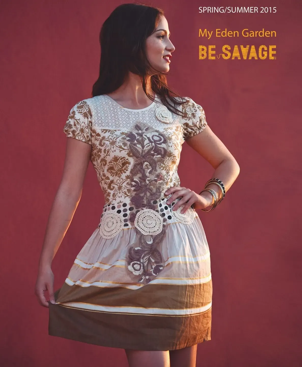 Savage Culture: Chocolate Bellini Tonia Sundress (1 Left!)