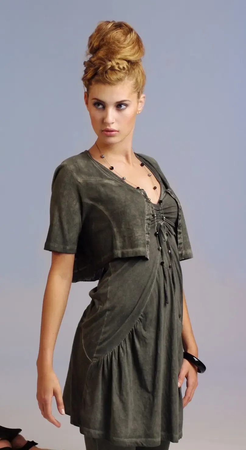 Maloka: Metallic Cotton Bolero (1 Left!)