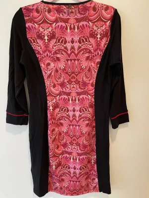 Maloka: Life In Pink Abstract Art Dress/Tunic