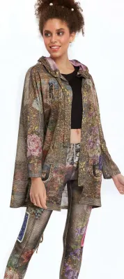 IPNG: Fortune In Flowerland Denim Illusion Cardigan