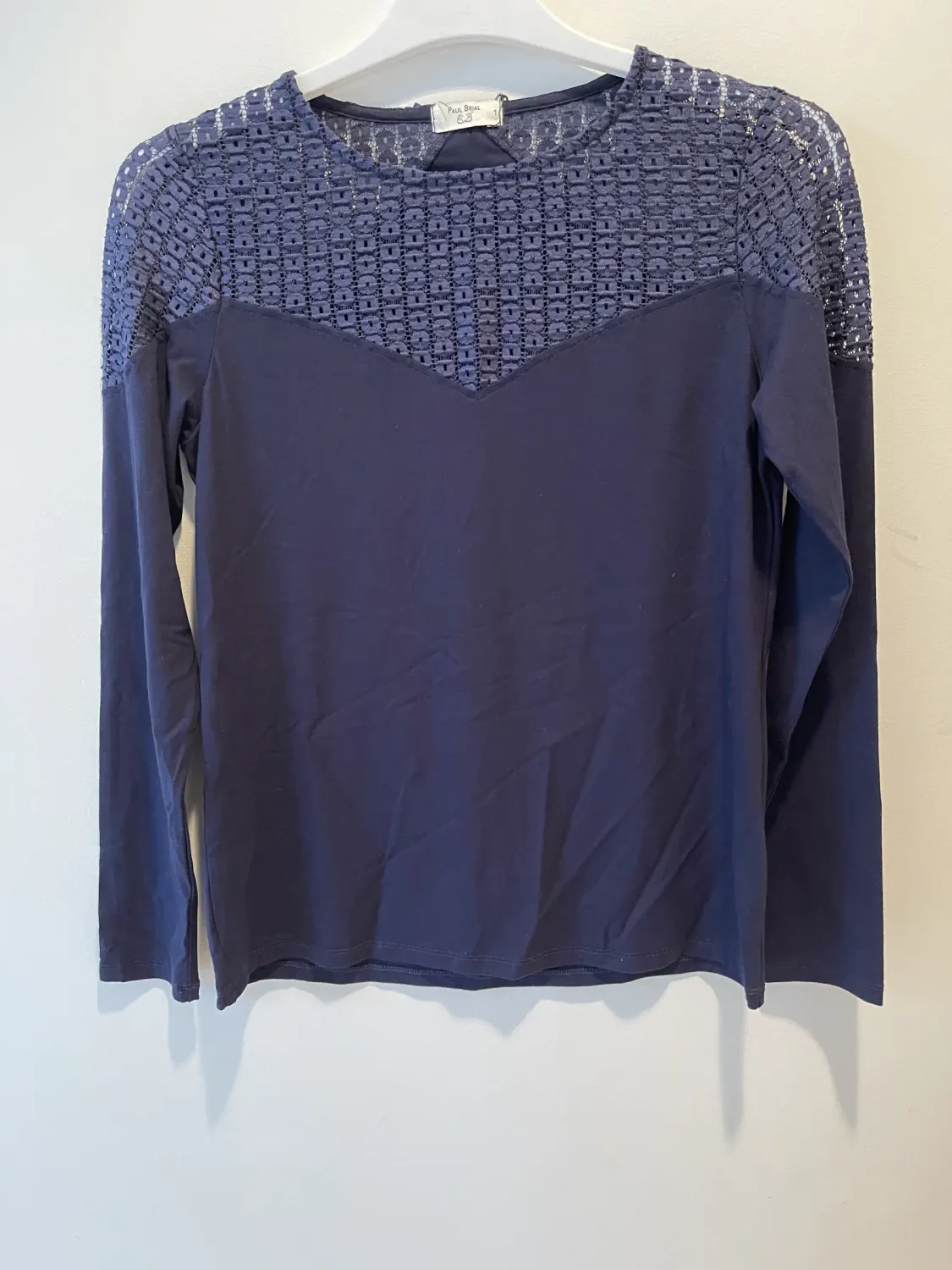 Paul Brial: Sweetheart Patterned Decolletage Bow Top