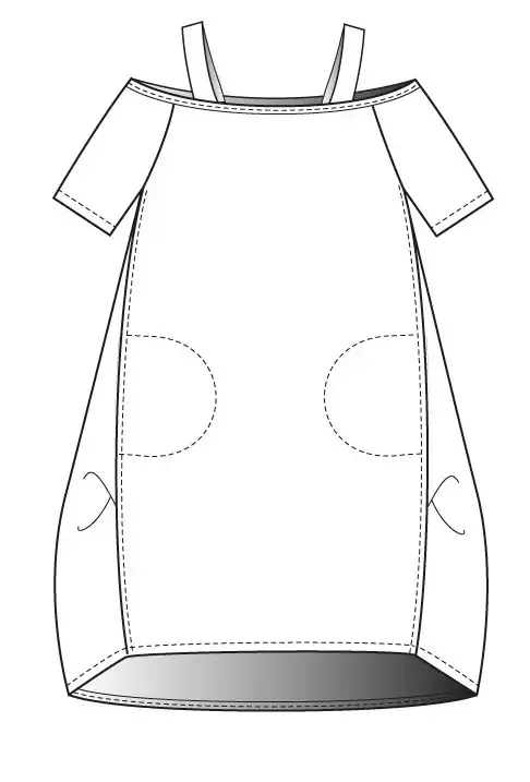 G!oze: Lush Lychee Swivel Dress/Tunic