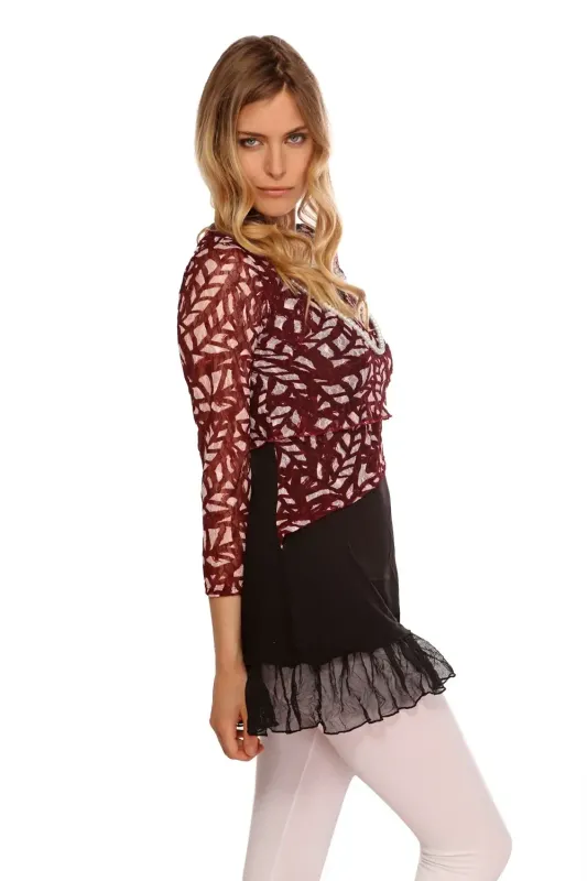 ME Paris: Petals and Ruffles Double Tunic (2 Left!)