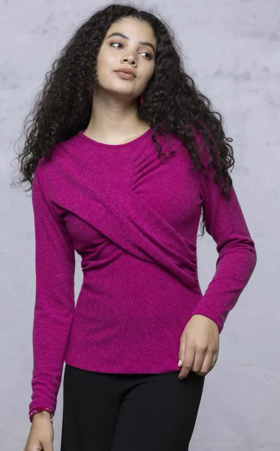 Maloka: Oh So Comfy Ribbon Ruch Sweater