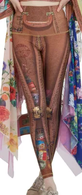 IPNG: Let's Go Luggage Illusion Legging