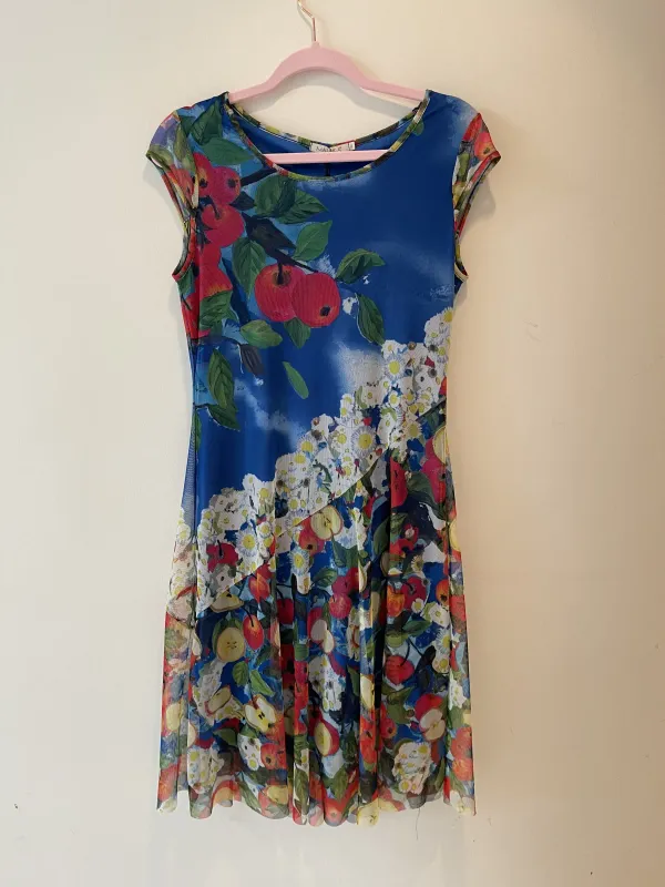 Maloka: Apple Tree Stretch Tulle Dress