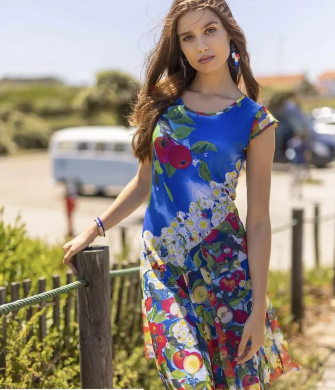 Maloka: Apple Tree Stretch Tulle Dress