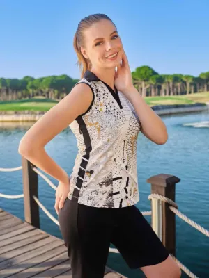 Dolcezza Sport: Hydrangea Comfort Art Top