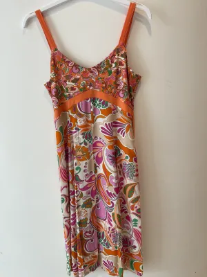Paul Brial: Pink Citrus Pop Midi Sundress