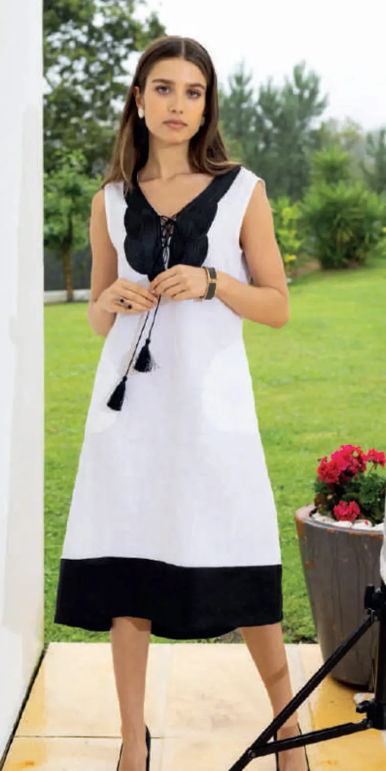 Maloka: Ralphe and Emily Linen Dress