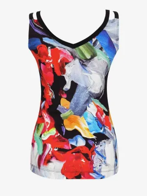 Simply Art Dolcezza: Joy Entracte 3 Abstract Art Tank Top