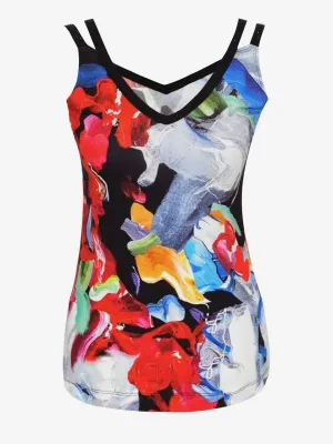 Simply Art Dolcezza: Joy Entracte 3 Abstract Art Tank Top