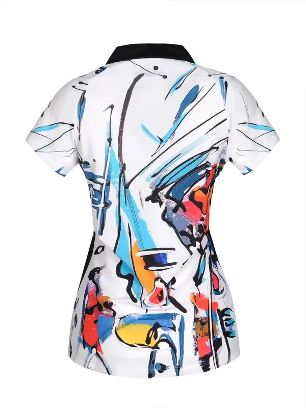 Dolcezza Sport: Thetys V-Neck Sport Top