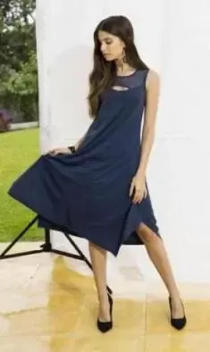 Maloka: Kiss Lane Flared Midi Dress