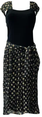 Paul Brial: Delicious Madeline Crepe Dress