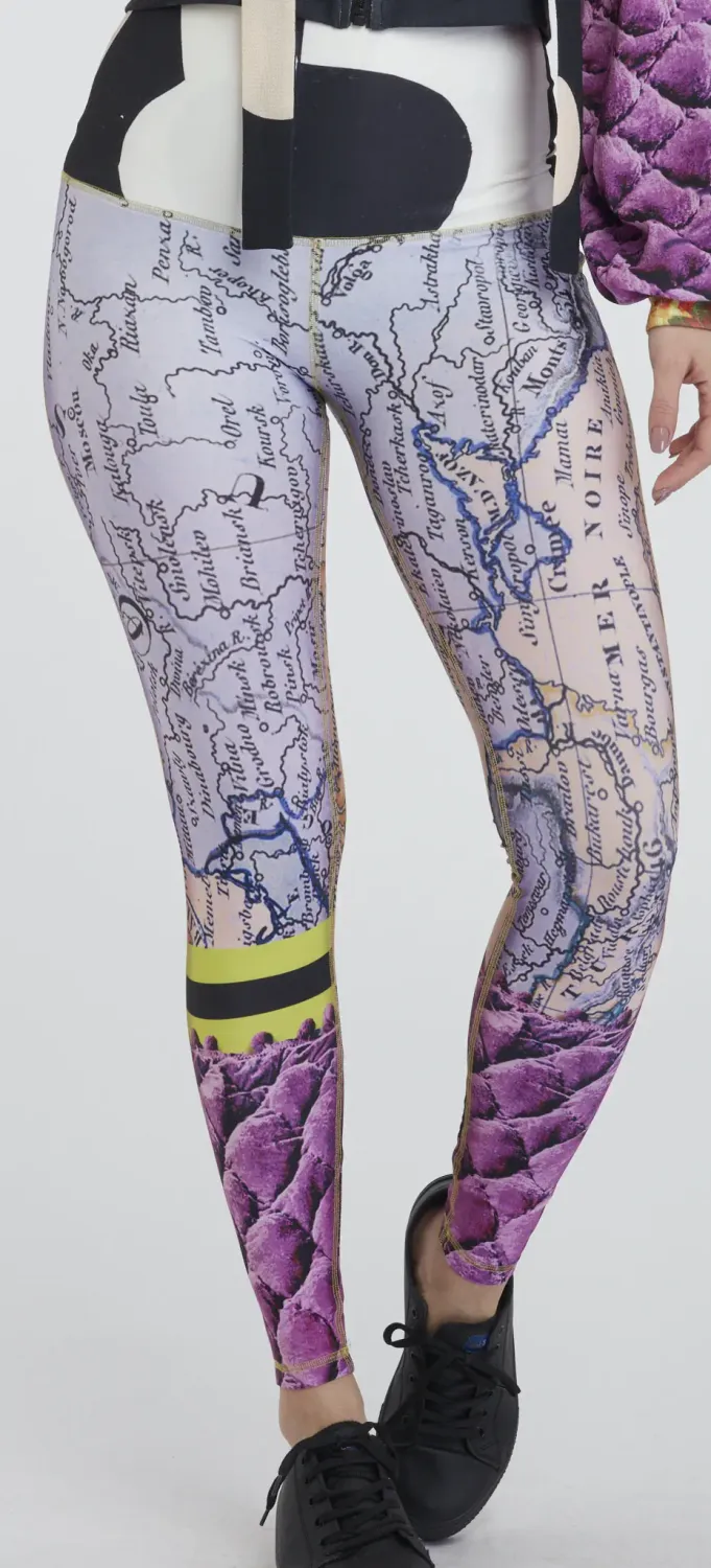 IPNG: Mermaiden Shuffle Illusion Legging