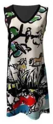 Maloka: Snorkeling Cartoon Art Dress